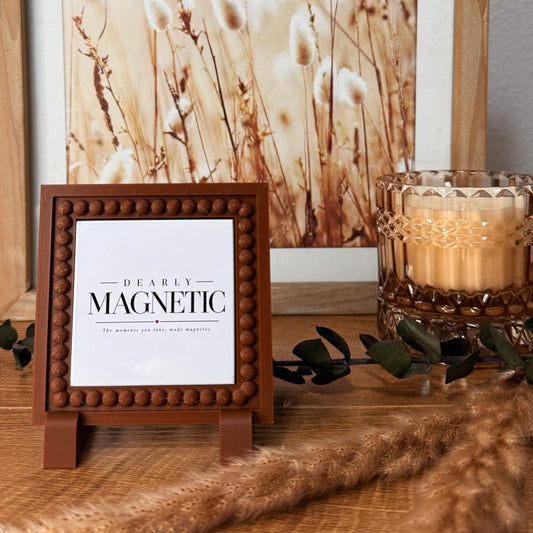 Beaded Magnet Display Frame